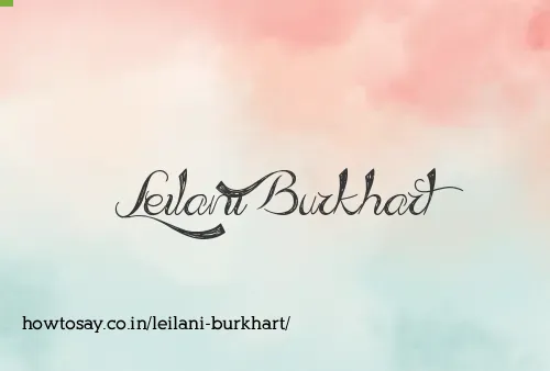 Leilani Burkhart