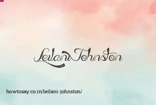 Leilani Johnston