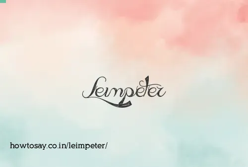 Leimpeter