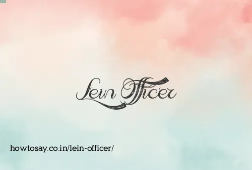 Lein Officer