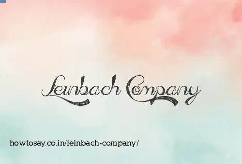 Leinbach Company