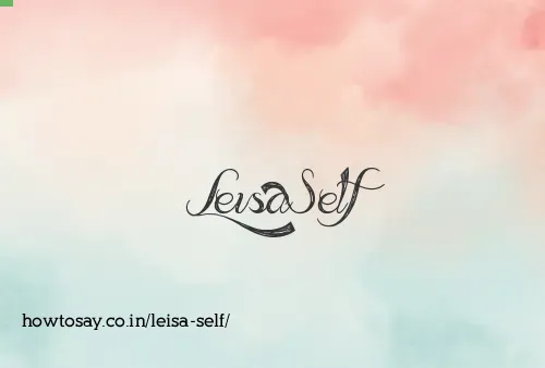 Leisa Self