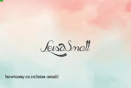 Leisa Small