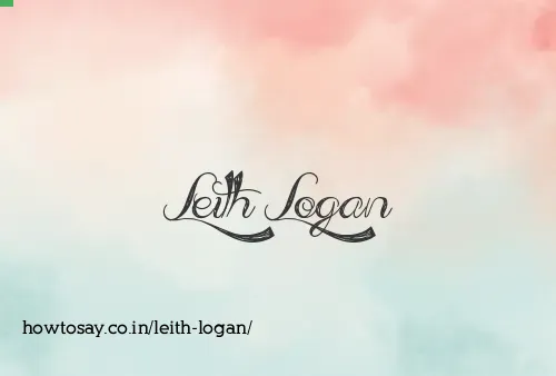 Leith Logan