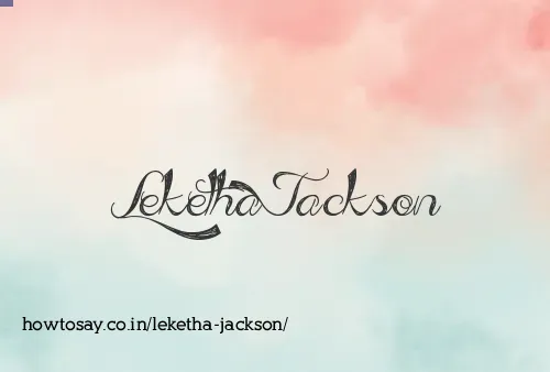 Leketha Jackson