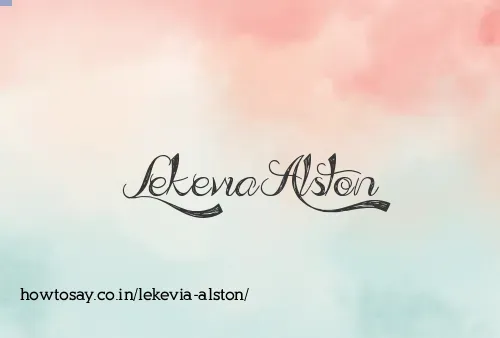 Lekevia Alston