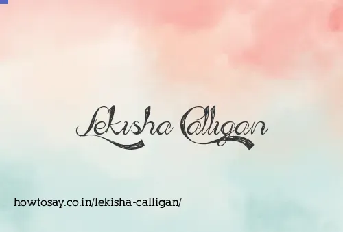 Lekisha Calligan