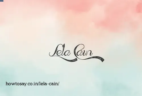 Lela Cain