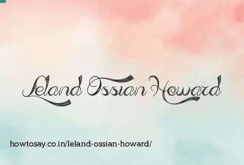 Leland Ossian Howard