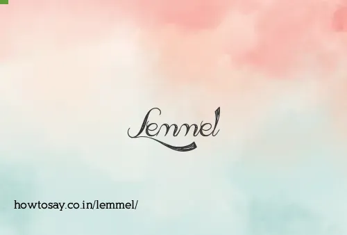 Lemmel