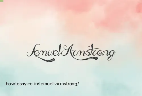 Lemuel Armstrong