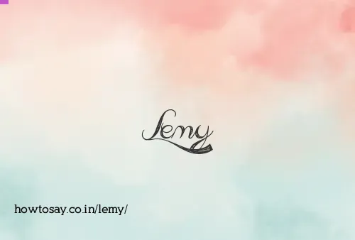 Lemy