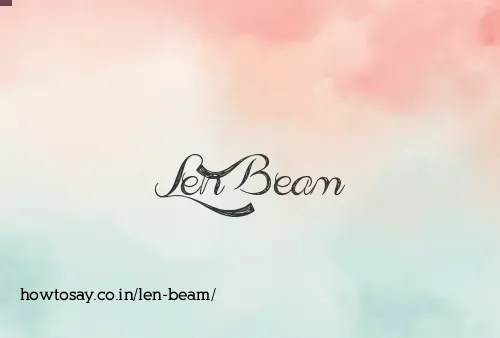 Len Beam