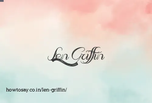 Len Griffin