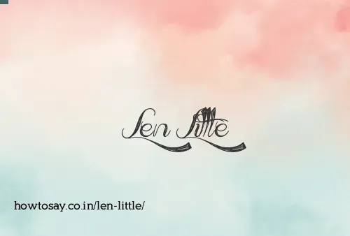 Len Little