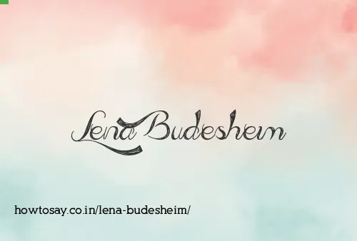 Lena Budesheim