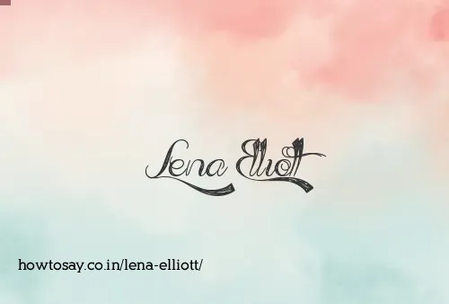 Lena Elliott