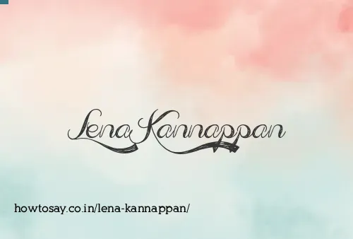 Lena Kannappan