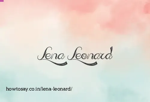 Lena Leonard