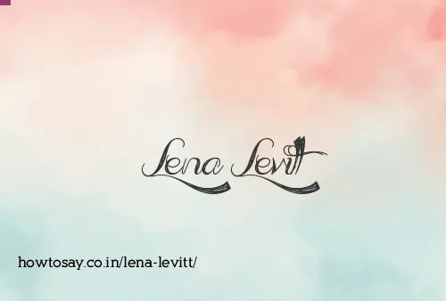 Lena Levitt