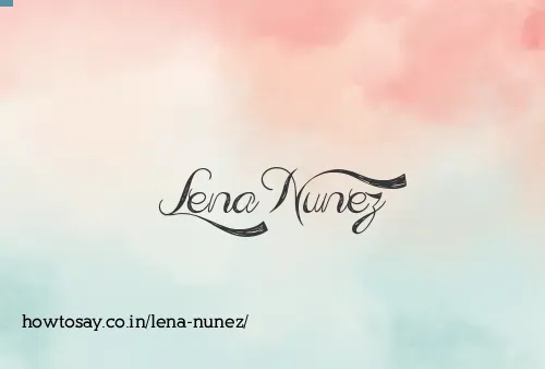 Lena Nunez