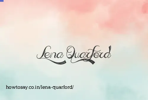 Lena Quarford