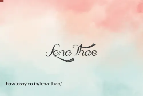 Lena Thao