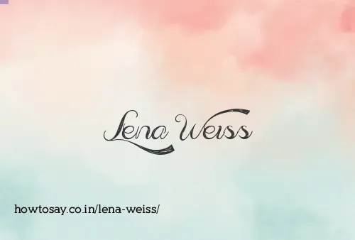 Lena Weiss
