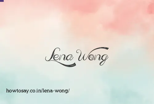 Lena Wong