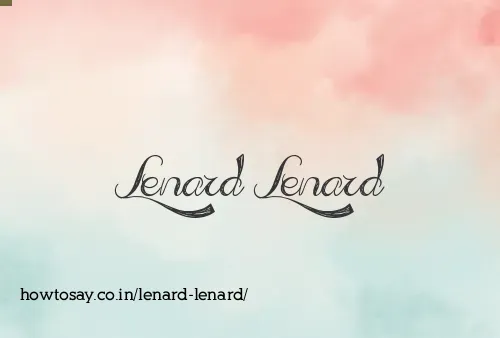 Lenard Lenard