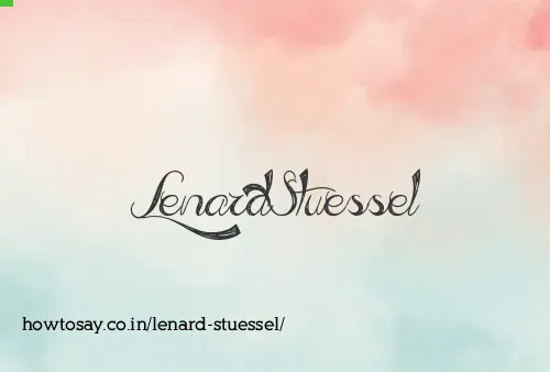 Lenard Stuessel