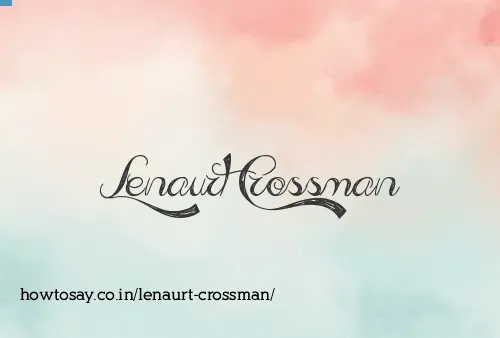 Lenaurt Crossman