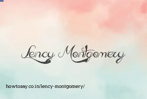 Lency Montgomery