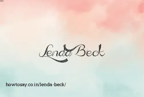 Lenda Beck