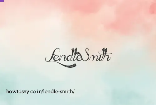 Lendle Smith