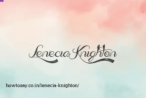 Lenecia Knighton