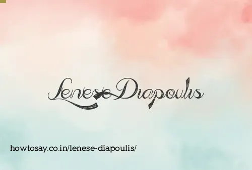 Lenese Diapoulis
