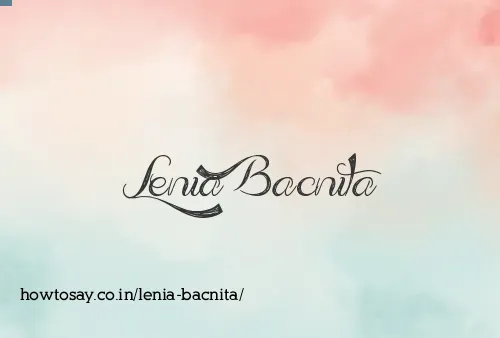 Lenia Bacnita