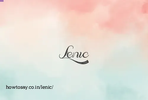 Lenic