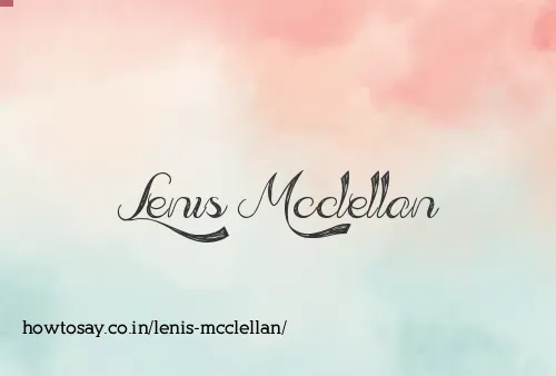 Lenis Mcclellan