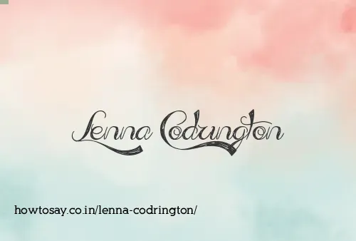Lenna Codrington