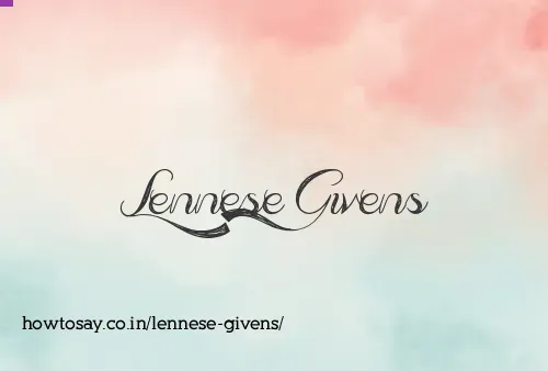 Lennese Givens
