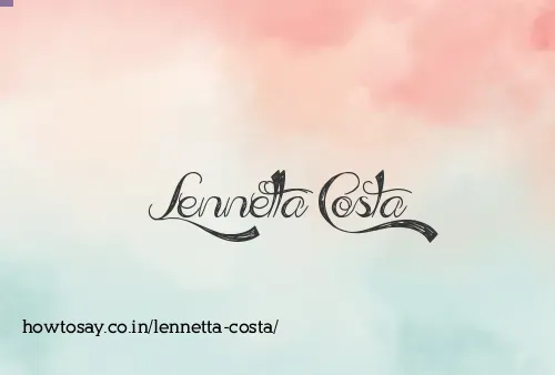 Lennetta Costa