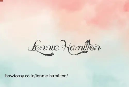 Lennie Hamilton