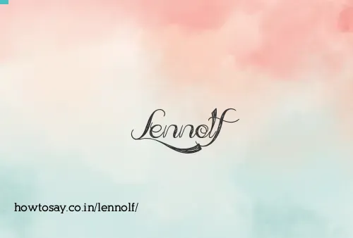 Lennolf