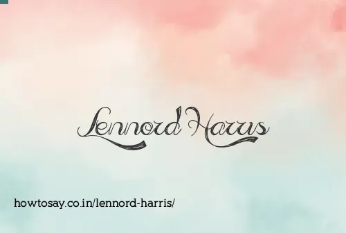 Lennord Harris