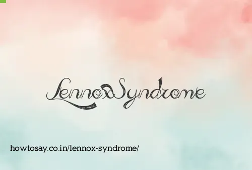 Lennox Syndrome