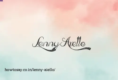 Lenny Aiello