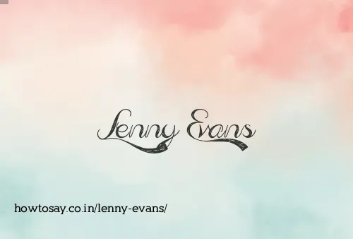 Lenny Evans