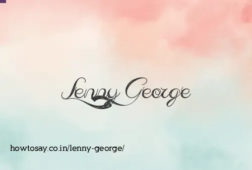 Lenny George
